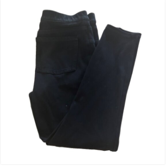 Spanx Women's Black Jean Ankle Leggings Stretch Shaping SZL Pullon Everyday Wear - Picture 3 of 10